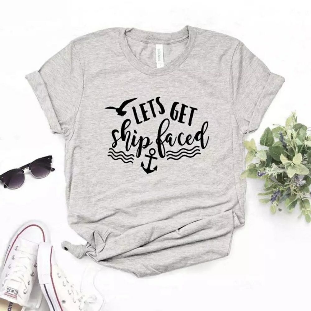 Let's Get Ship Faced Tee Shirt